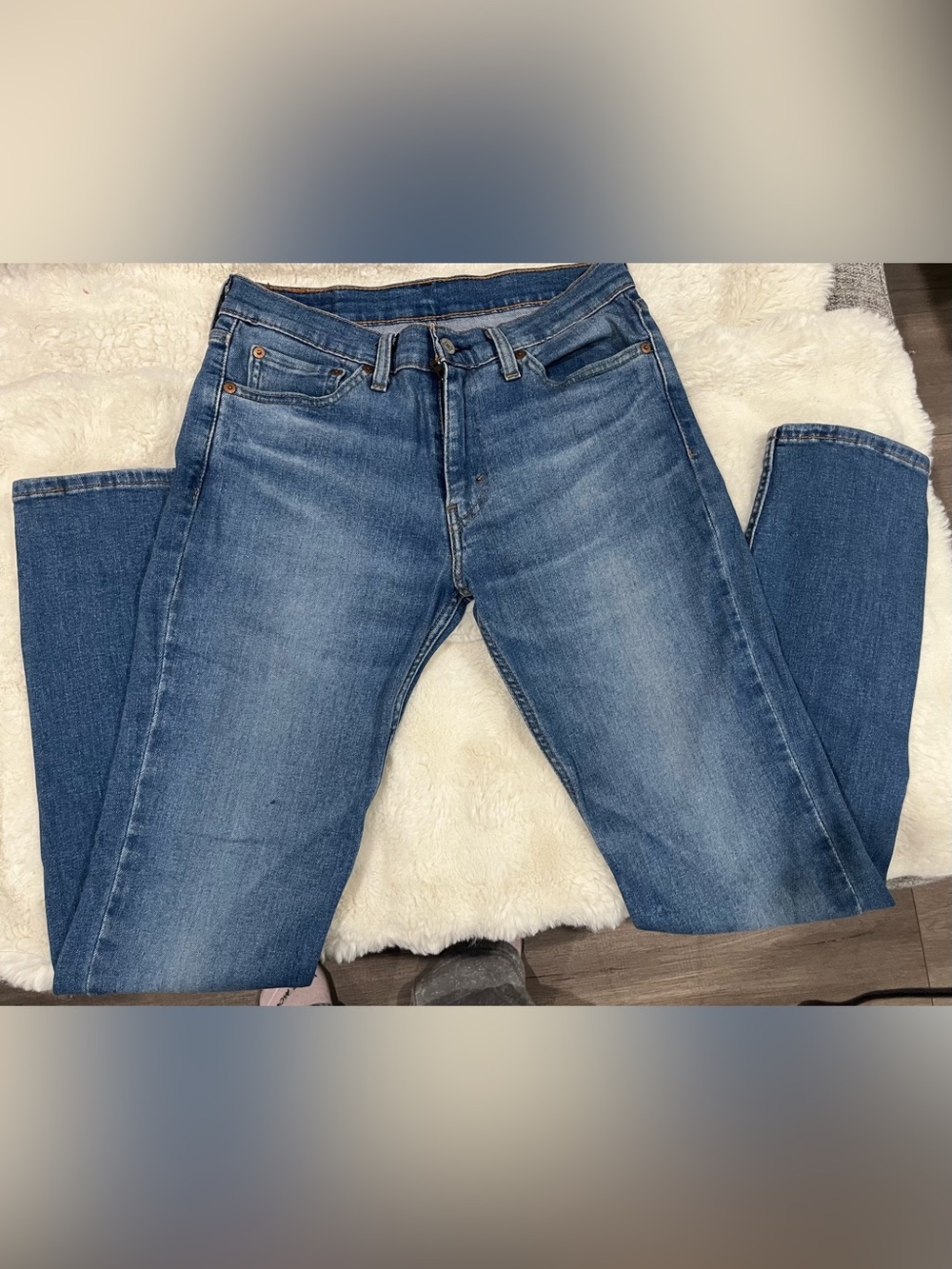 Levi's Men's Slim Straight Blue Jeans